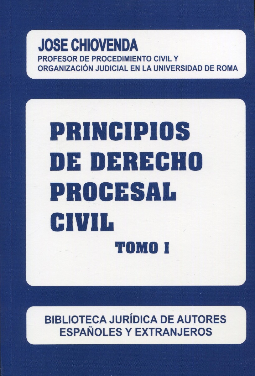 Principios de Derecho procesal civil 2 Tomos -0