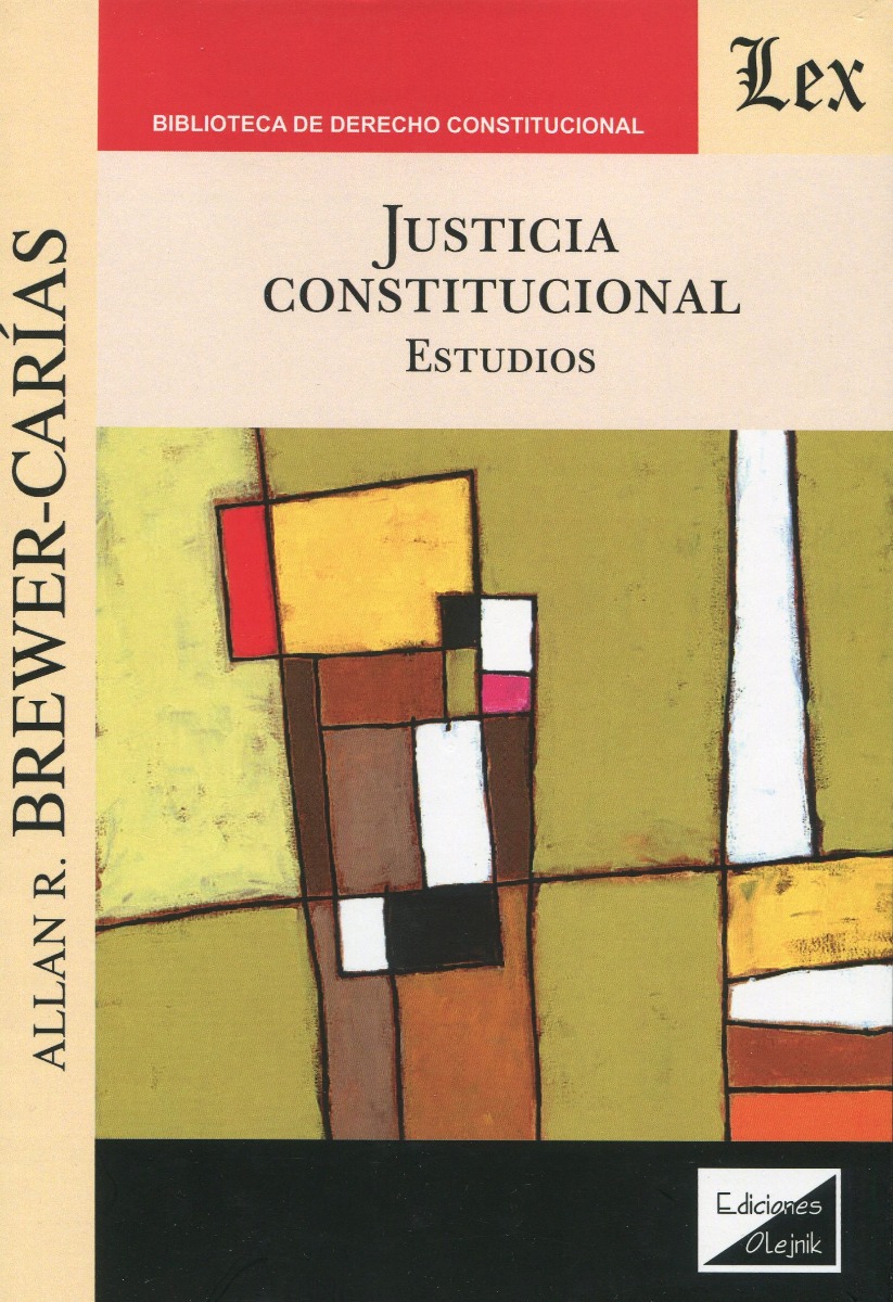 Justicia constitucional. Estudios -0