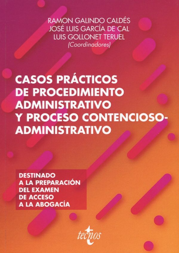 Casos prácticos de procedimiento administrativo / 9788430981625