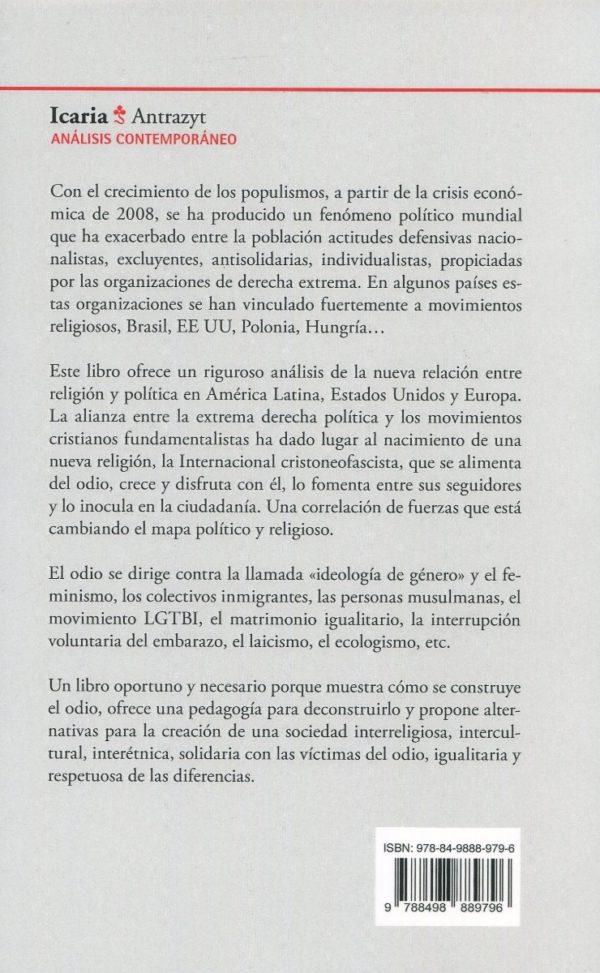 La internacional del odio ¿Como se construye?¿Como se deconstruye? -62509