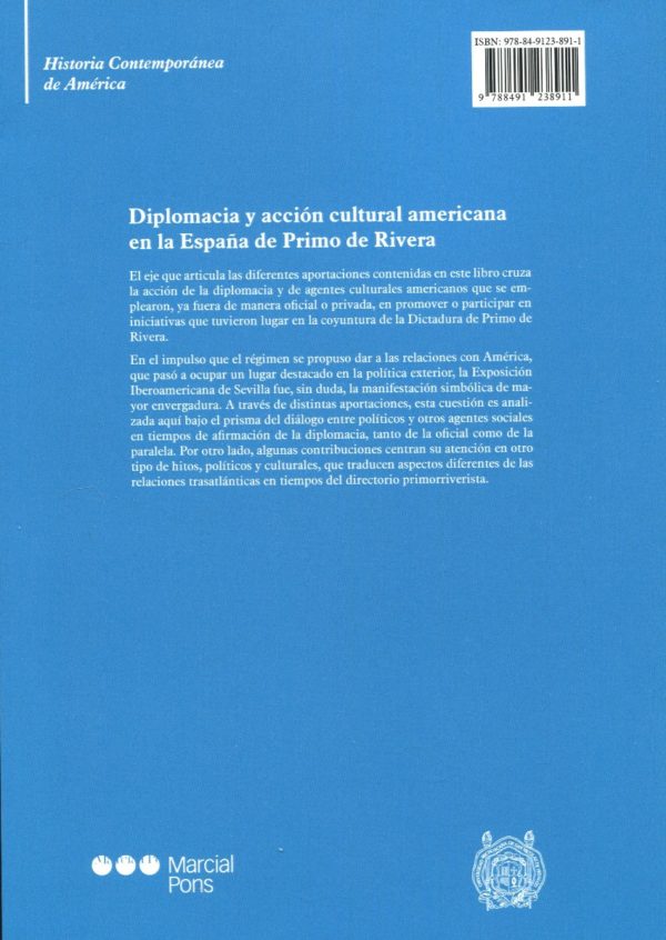 Diplomacia y acción cultural americana en la España de Primo de Rivera -61674