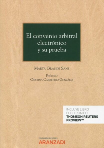 Convenio arbitral electrónico y su prueba