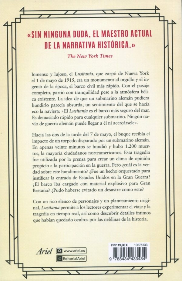 Lusitania. El hundimiento que cambió el rumbo de la historia -62338