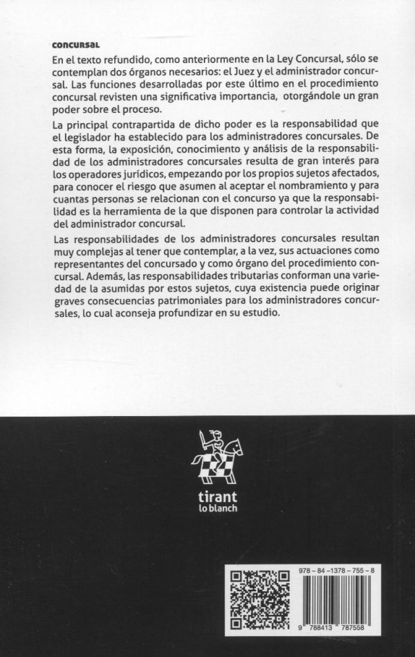 La Responsabilidad General y Tributaria de los Administradores Concursales -62474