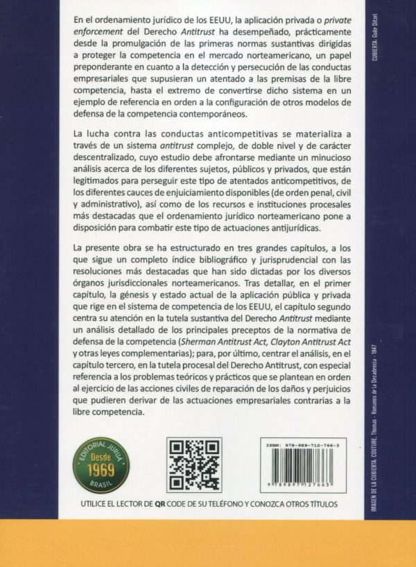 La aplicación del Derecho Antitrust en los EEUU -62674