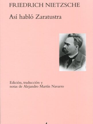 Así habló Zaratustra. Biblioteca Nietzsche