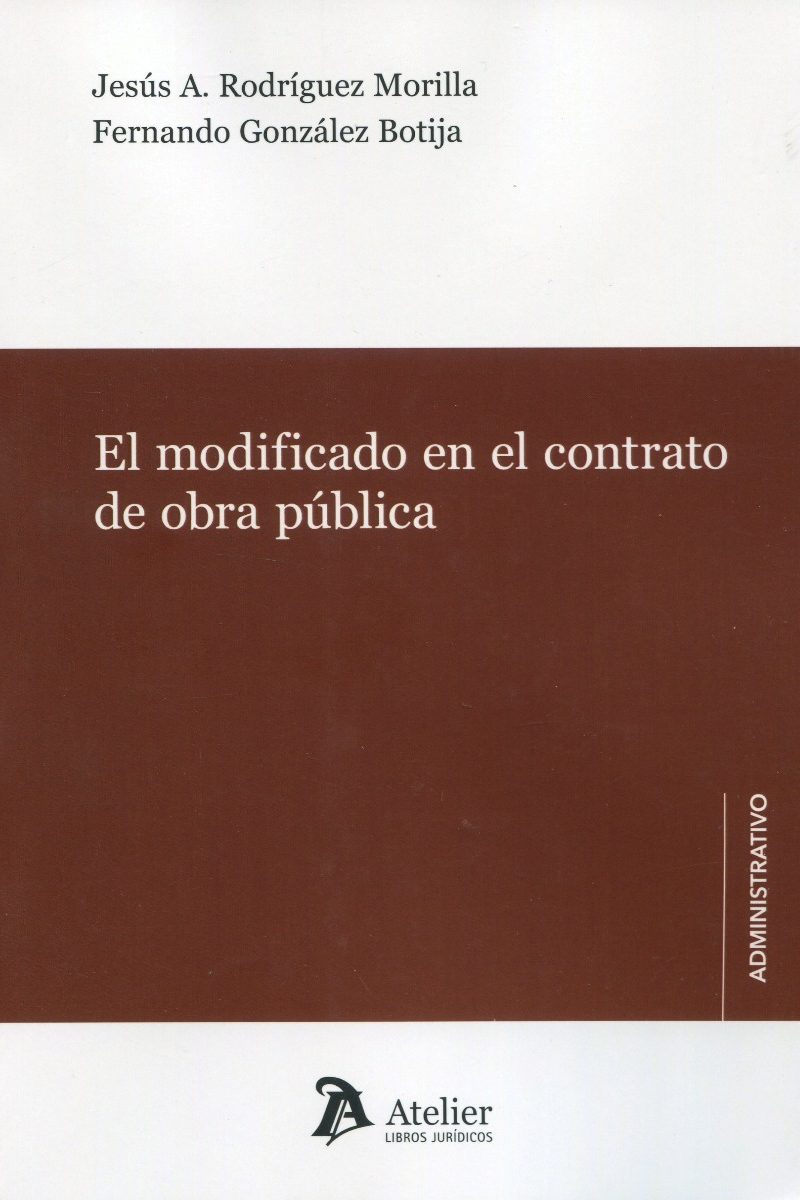 El modificado en el contrato de obra pública -0