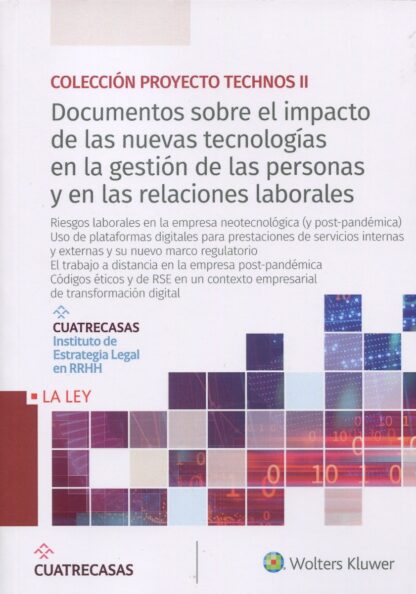 Documentos sobre el impacto de las nuevas tecnologías en la gestión de las personas y en las relaciones laborales (10-13)