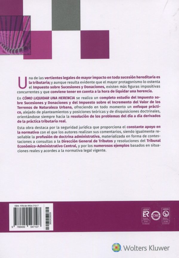 Cómo liquidar una herencia. Tributación de las sucesiones y las donaciones-63125