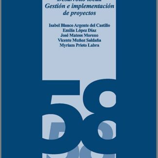 Desarrollo Local. Gestión e implementación de proyectos