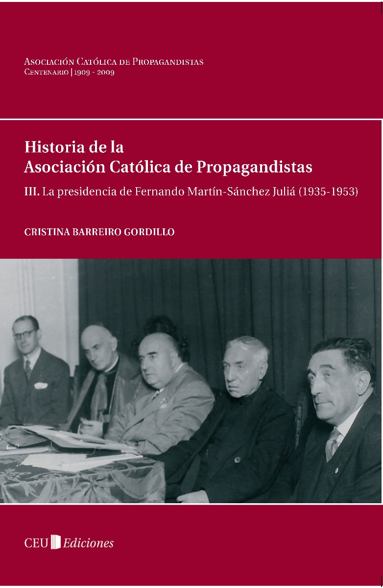 III. La presidencia de Fernando Martín-Sánchez Juliá (1935-1953) -0
