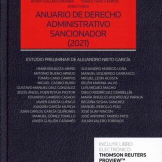 Anuario de derecho administrativo sancionador 2021