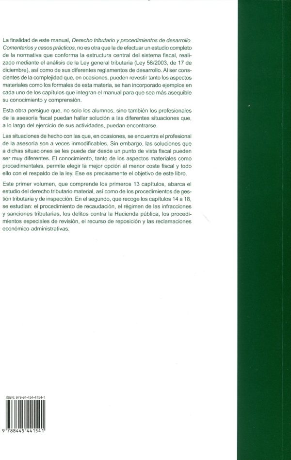 Derecho tributario y procedimientos de desarrollo 2021. 2 vols. Comentarios y casos Prácticos-63605