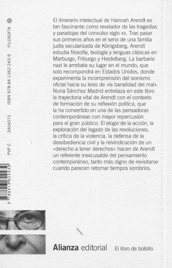 Hannah Arendt: La filosofía frente al mal -63787