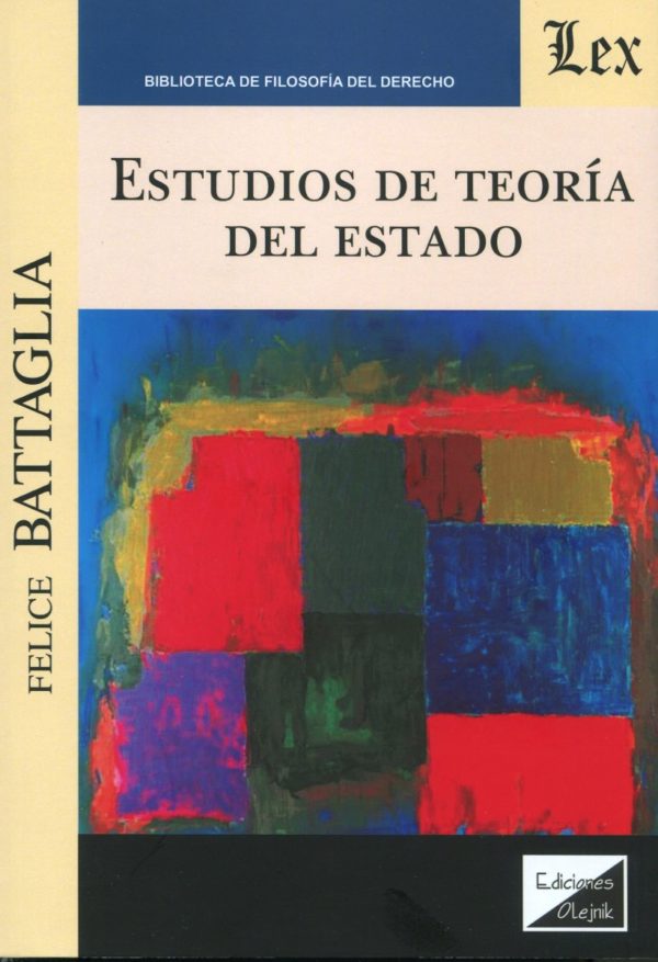 Estudios de teoría del Estado -0