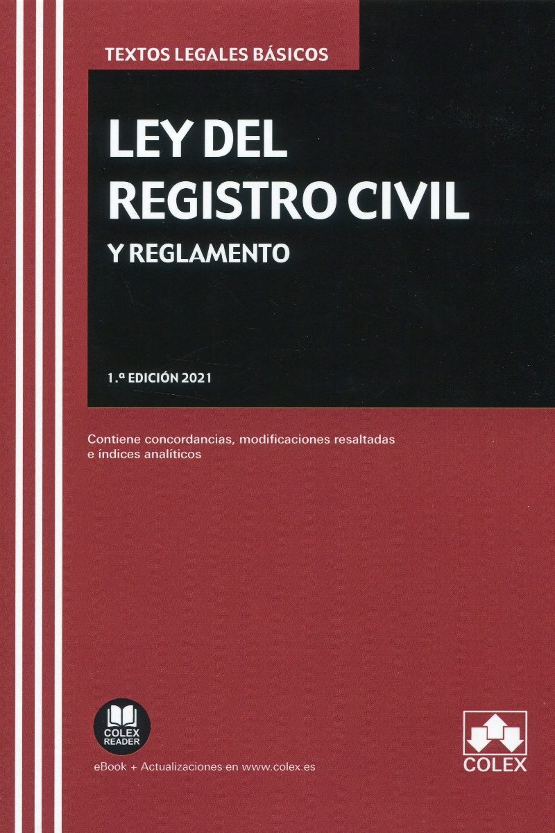 Ley del Registro Civil y Reglamento 2021 -0