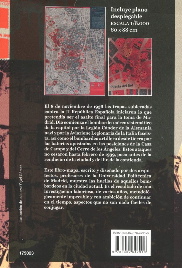 Estuche Madrid bombardeado. Cartografía de la destrucción, 1936-1939 -64386