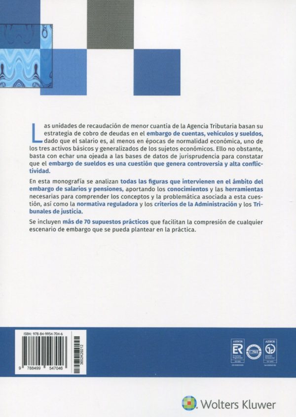 El embargo de sueldos, salarios y pensiones. Incluye más de 70 supuestos prácticos-64515