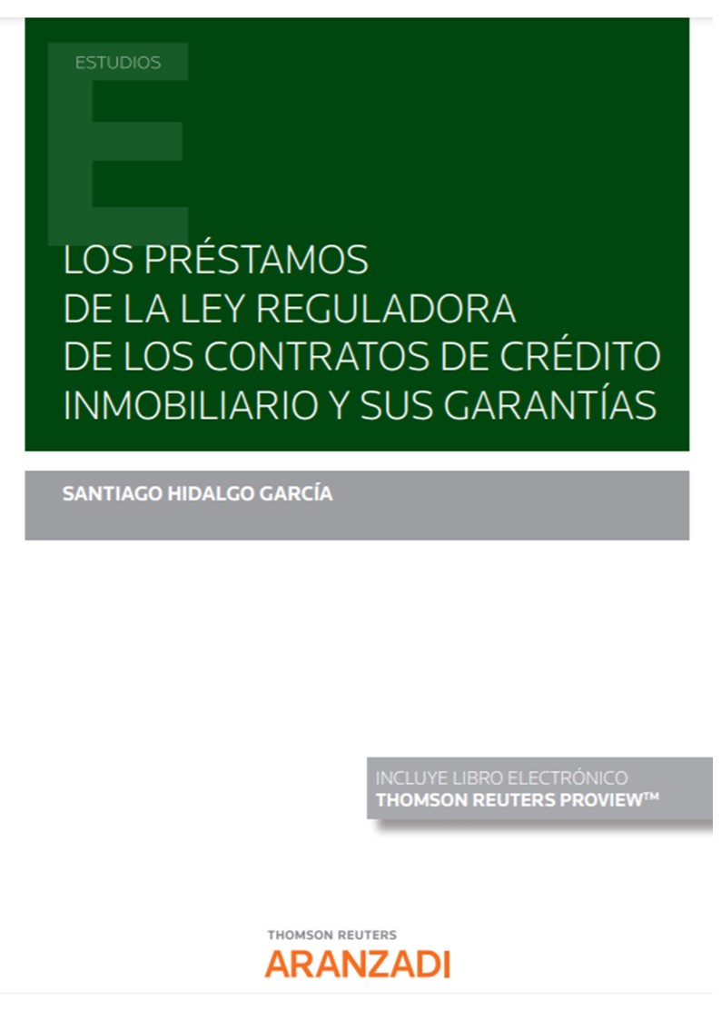 Préstamos ley reguladora contratos crédito inmobiliario -9788413905198