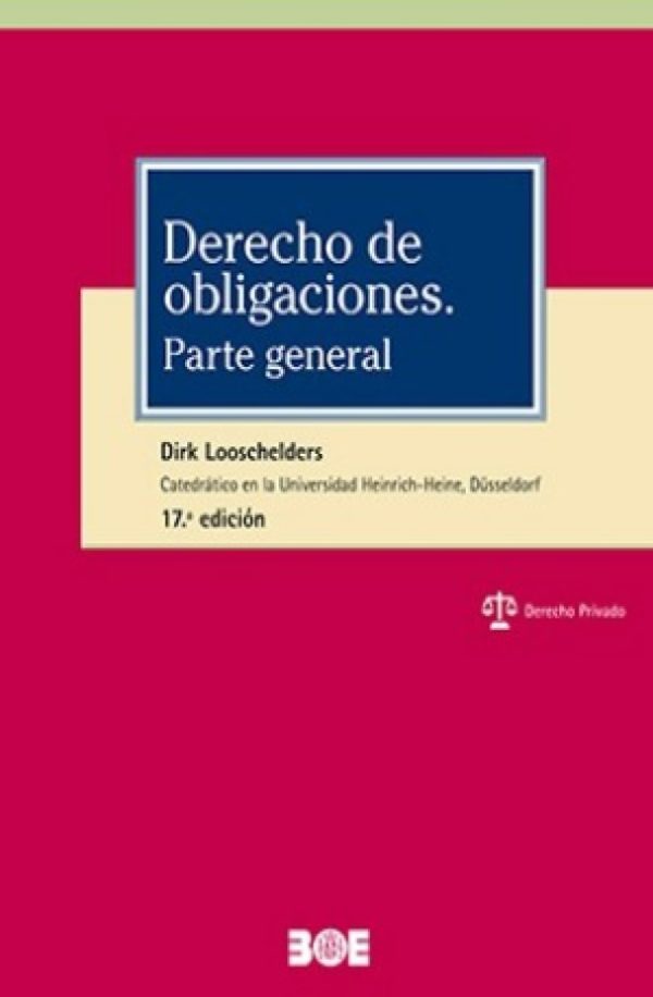 Derecho de obligaciones. Parte General -0