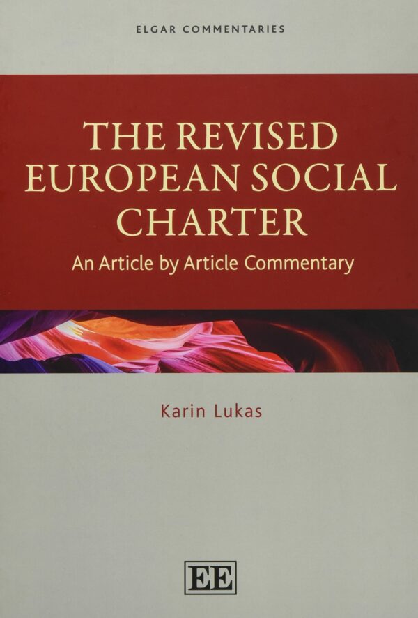 The Revised European Social Charter -9781789903638