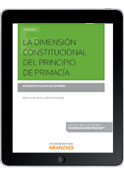 E-book La dimensión constitucional del principio de primacía -0