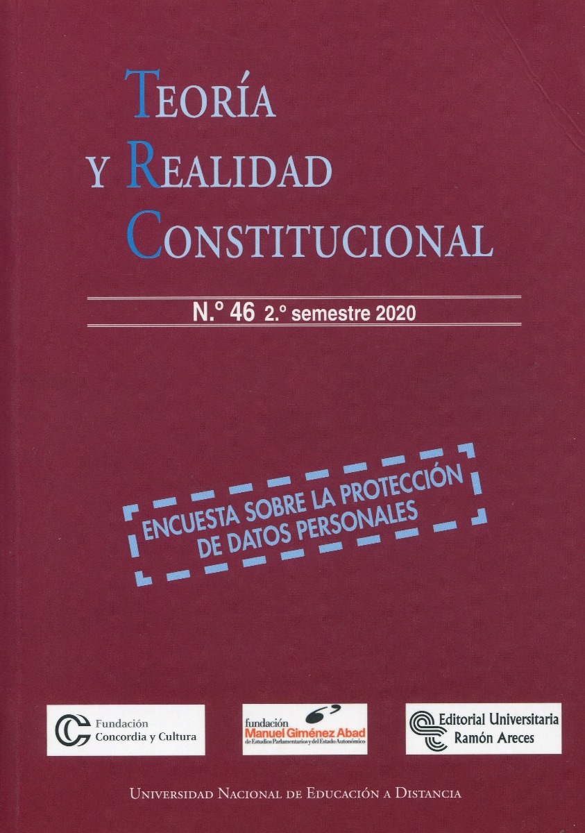 Teoría y Realidad Constitucional Nº 46-2º semestre 2020 -0