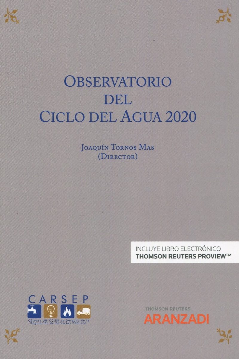 Observatorio del ciclo del agua 2020 -0