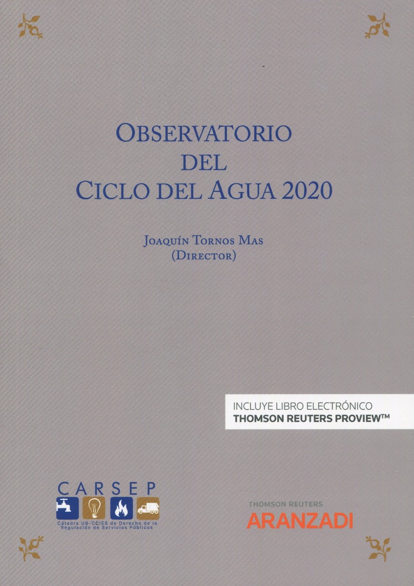 Observatorio del ciclo del agua 2020 -0