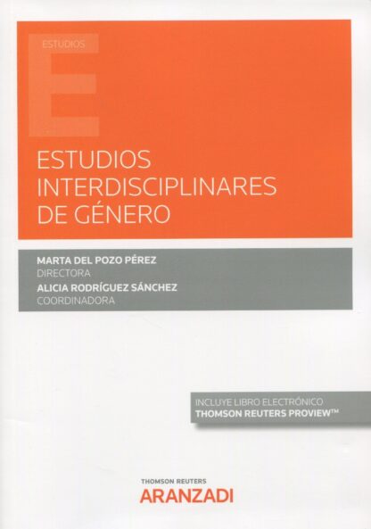Estudios interdisciplinares de género. Alicia Rodríguez Sánchez