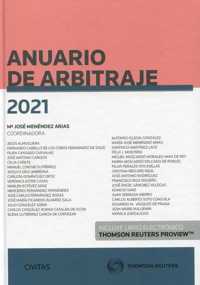 Anuario de arbitraje 2021 -0