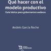 Qué hacer con el modelo productivo. Guía básica para gobernantes audaces -0