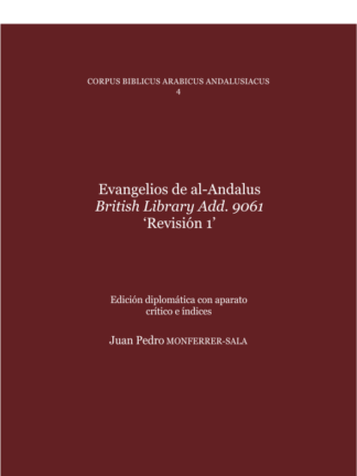 Evangelios de al-Andalus. British library Add. 9061 "Revisión 1"