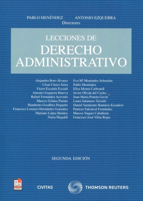 Lecciones de derecho administrativo / 9788413463827