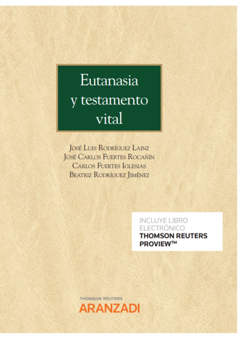 Eutanasia y testamento vital - 9788413911137