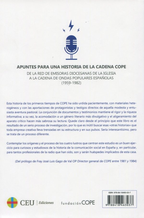 Apuntes para una historia de la Cadena Cope. De la red de emisoras diocesanas de la iglesia a la cadena de ondas populares españolas (1959-1982)-66318