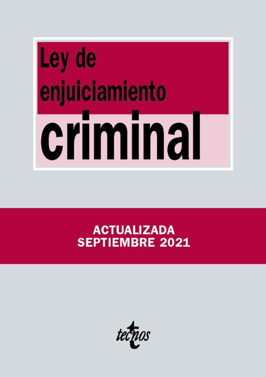 Ley de Enjuiciamiento Criminal 2021 Tecnos -0