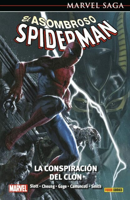 Marvel saga el asombroso spiderman. La conspiración del clon 55