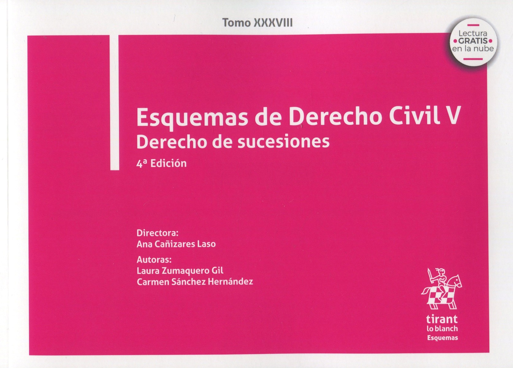 Esquemas de Derecho Civil V . Derecho de sucesiones 2001. Tomo XXXVIII-0