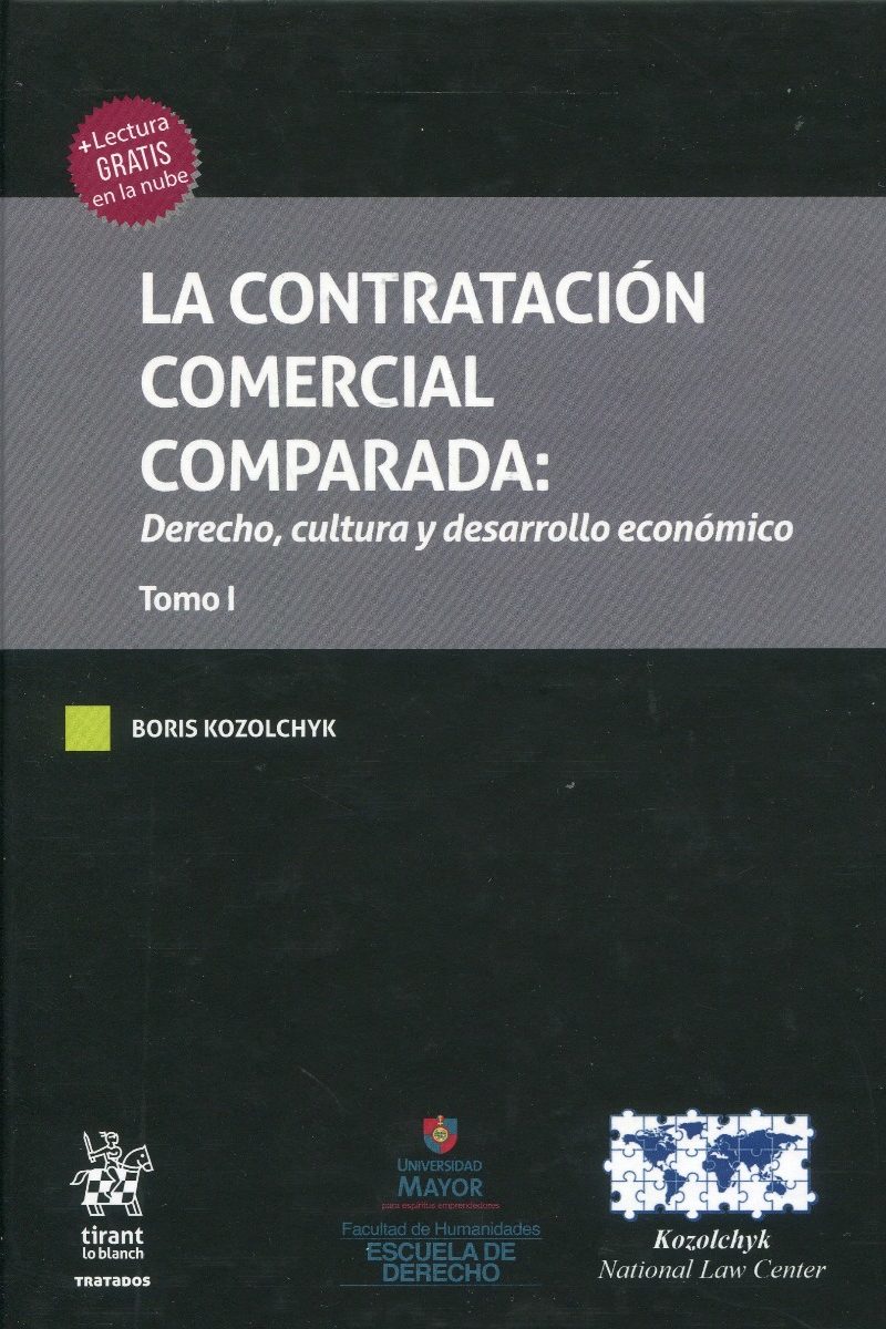 Contratación comercial comparada Derecho, cultura y desarrollo económico. 2 Tomos-0