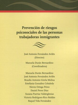 Prevención de riesgos psicosociales de las personas trabajadoras inmigrantes