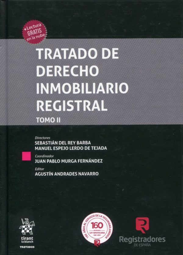 Tratado de Derecho Inmobiliario Registral, 2 tomos -68075