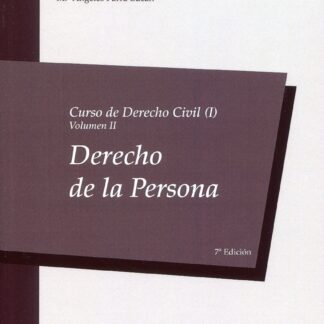Curso de derecho civil, 01/02 2021 Derecho de la persona