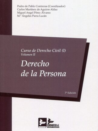 Curso de derecho civil, 01/02 2021 Derecho de la persona