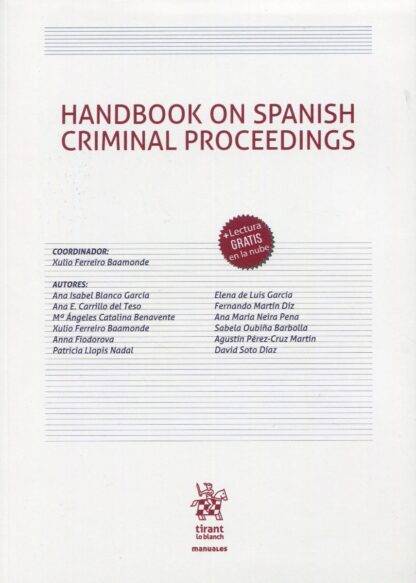 Handbook on Spanish Criminal Proceedings