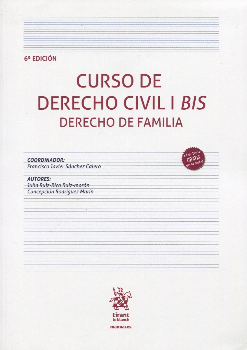 Curso de Derecho Civil I BIS Derecho de Familia -0