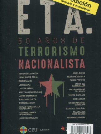 ETA: 50 años de terrorismo nacionalista 2021 + Diccionario breve para entender el terrorismo de ETA