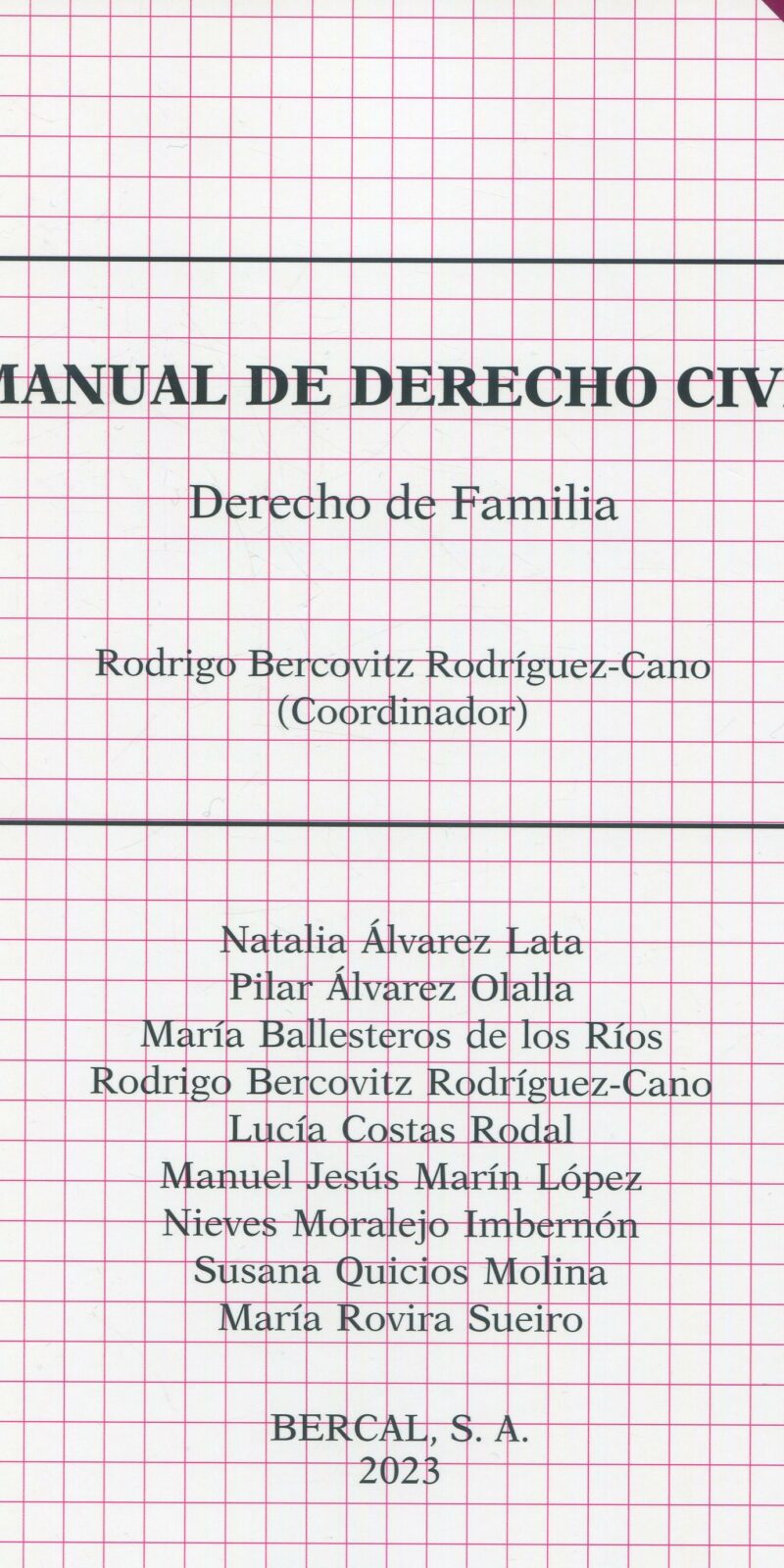 Manual Derecho Civil Derechos Familia / 978848918362
