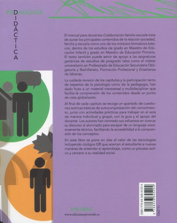 Colaboración familia-escuela. Manual para docentes -67818