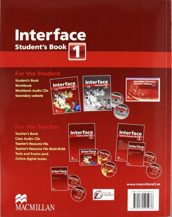 Interface 1. Student's Book -66865